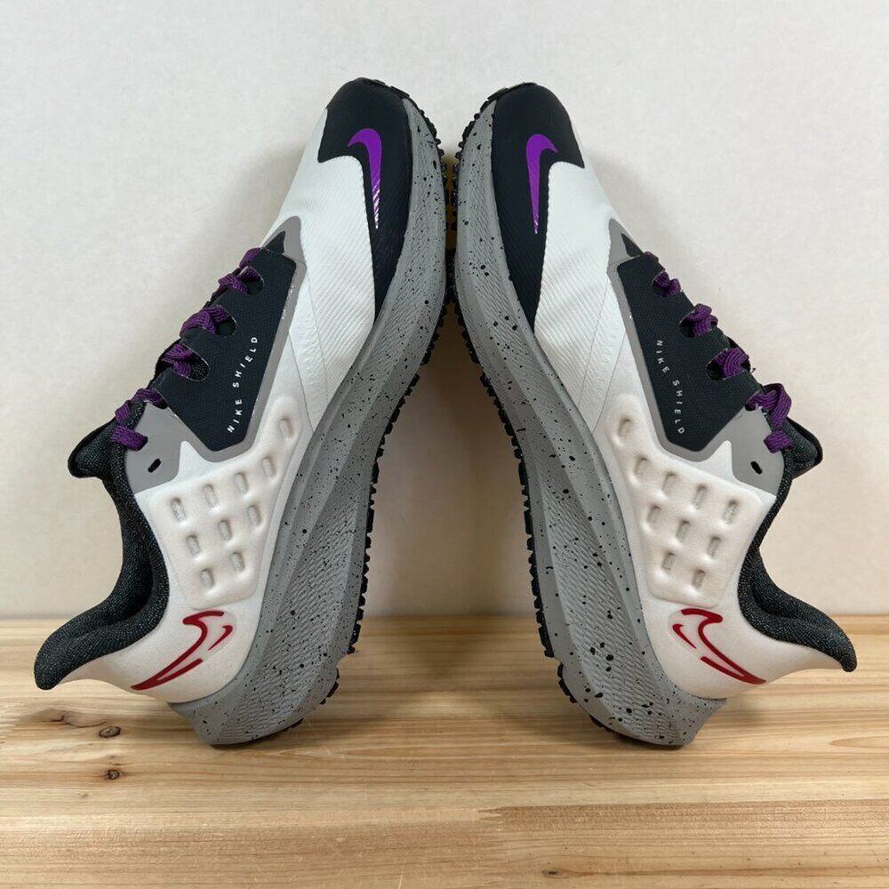Nike Air Zoom Pegasus 39 Shield road running shoes Womens 7 Light bone Cobble - Picture 7 of 10